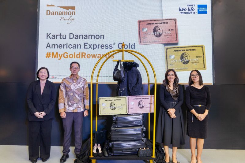 Danamon perkenalkan lagi kartu kredit Amex Gold dengan keunggulan baru