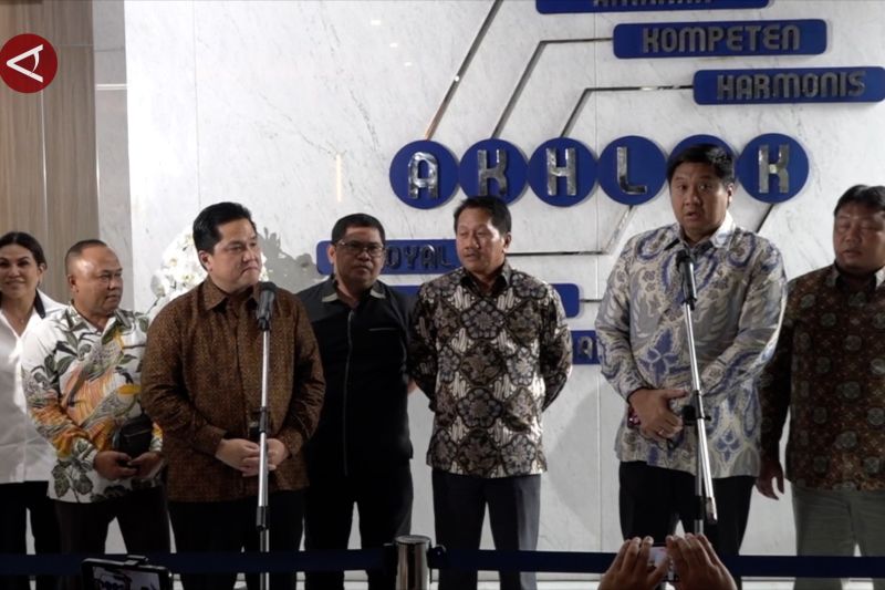 Menteri PKP bahas lahan untuk program 3 juta rumah dengan Menteri BUMN 