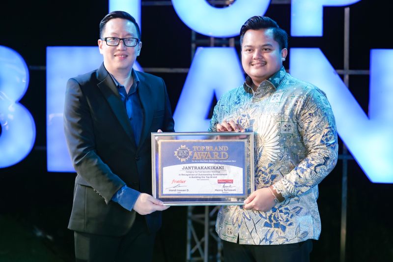 Jantrakakikaki raih penghargaan Top Brand Award 2025