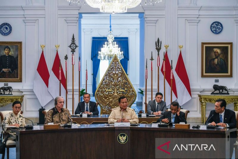 Prabowo pertemukan pengusaha besar RI dengan Ray Dalio bahas Danantara