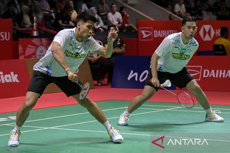 Sabar/Reza susul Fajar/Rian ke semifinal Indonesia Open 2025
