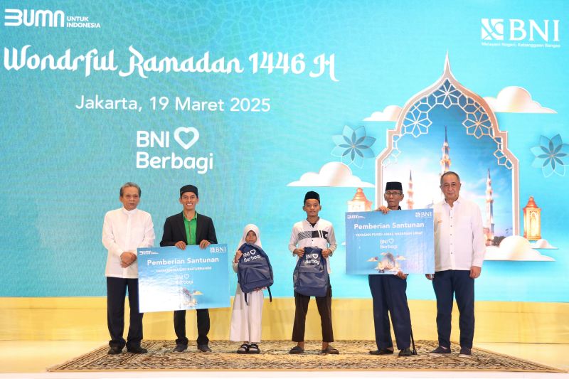 BNI bagikan 79.000 paket sembako lewat Safari Ramadhan 2025