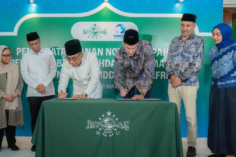 Danone - PBNU perkuat kerja sama bidang ekonomi hingga kesejahteraan