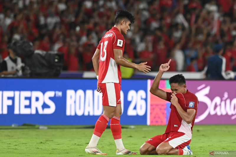 RIDHO: TAK ADA TARGET PRIBADI, KAMI INGIN SAMA-SAMA KE PIALA DUNIA INDONESIA MENANG LAWAN BAHRAIN 250325 ADM 2