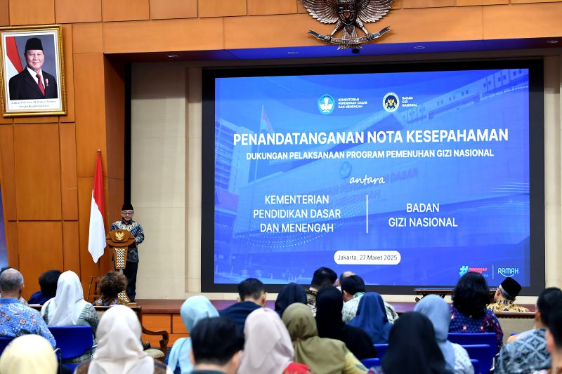 Sinergi Kemendikdasmen-Badan Gizi Nasional penuhi gizi peserta didik