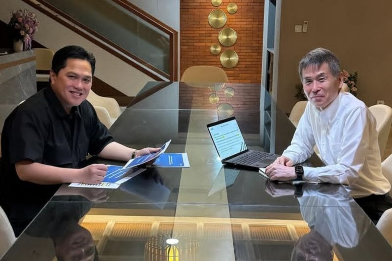 ERICK THOHIR BERTEMU KOMITE WASIT JEPANG BAHAS PENGEMBANGAN PERWASITAN IMG 20250328 164726