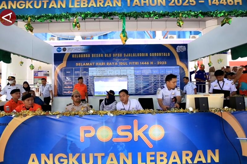 Resmi dibuka, Posko Angkutan Lebaran Gorontalo 2025 siap beroperasi