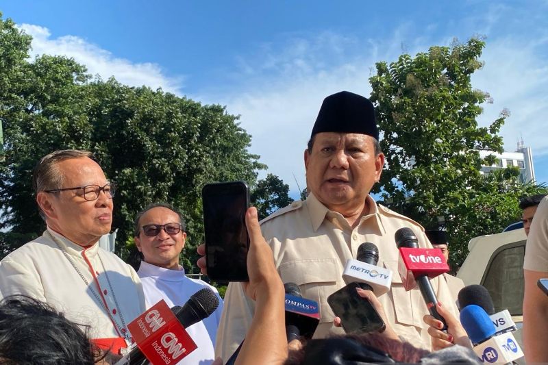 Kardinal Suharyo: Prabowo dan Uskup Turang punya kedekatan sejak kecil