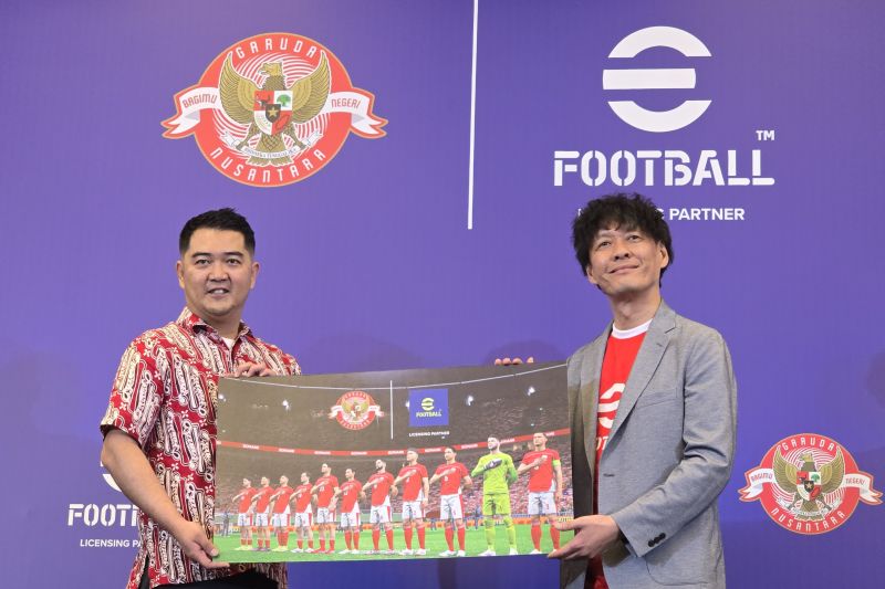 PSSI KERJASAMA DENGAN KONAMI, TIMNAS INDONESIA BERLISENSI DI EFOOTBALL 1000009294