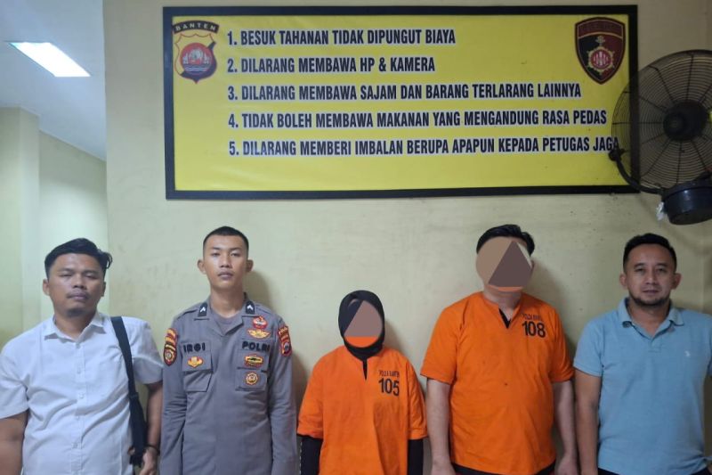 Polda Banten tangkap dua tersangka penipuan proyek pembangunan kampus