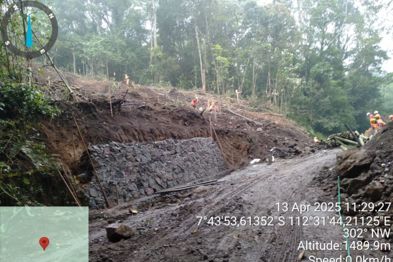 Aman, BPBD Jatim: Jalur Pacet-Cangar dibuka 24 jam mulai hari ini