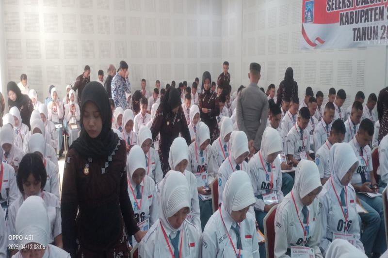149 siswa SMA ikuti seleksi calon Paskibraka Kabupaten Sleman