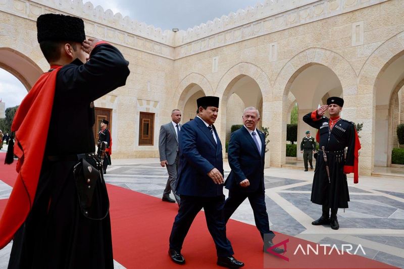 Presiden Prabowo akui bersahabat sejak muda dengan Raja Yordania
