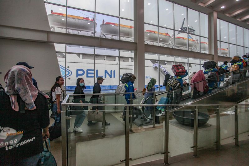 Pelni catat angkut 646.554 orang selama angkutan Lebaran 