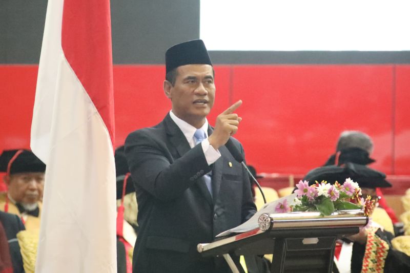 Mentan luruskan pernyataan ditegur wapres soal berantas mafia pangan 