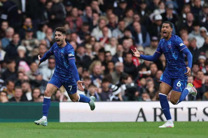 Klasemen Liga Inggris: Chelsea naik lima besar, Ipswich terdegradasi