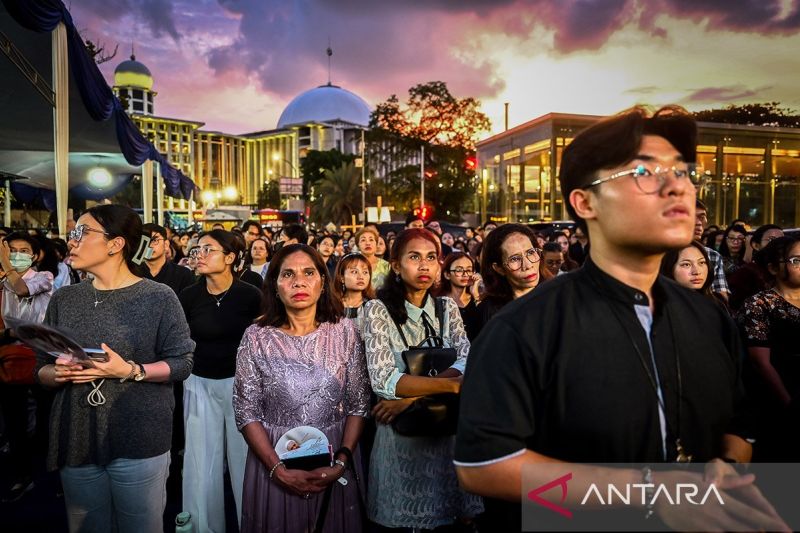 Misa Requiem untuk Paus Fransiskus di Gereja Katedral Jakarta