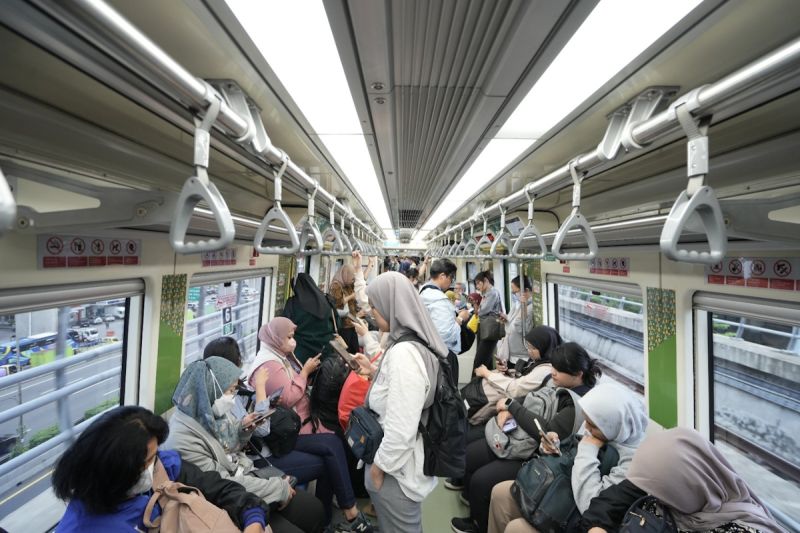 Hari Transportasi Nasional, LRT Jabodebek layani 103.582 pengguna