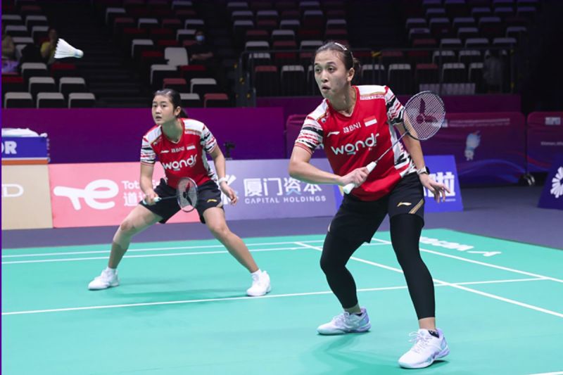 Ana/Tiwi bawa Indonesia unggul 2-0 atas Inggris