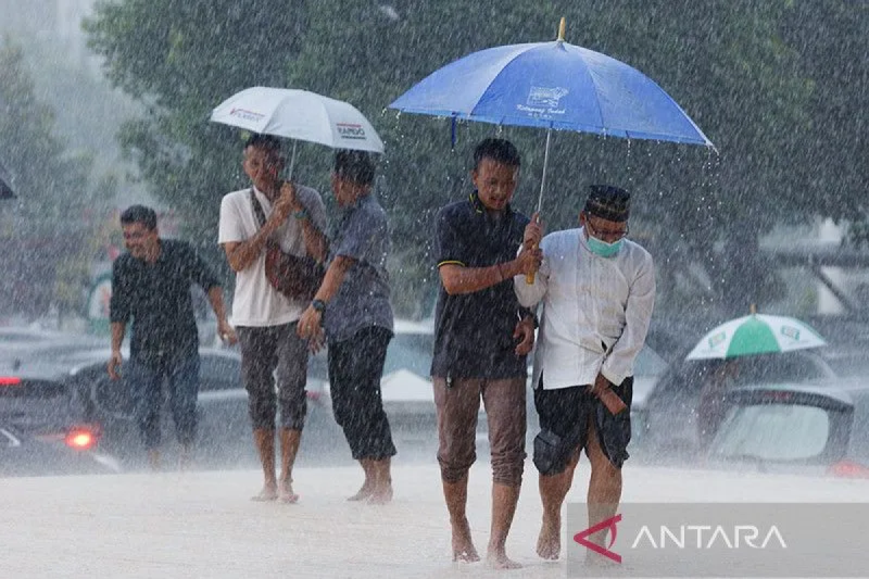 BMKG: Mayoritas kota besar di Indonesia diguyur hujan pada Sabtu