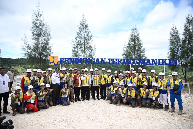 ptpp-sebut-realisasi-fisik-bendungan-manikin-capai-831-persen