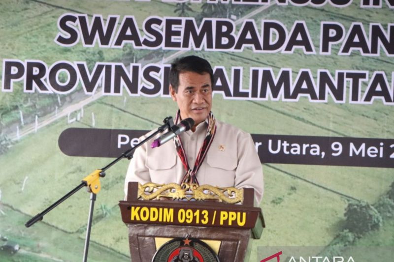 mentan-tegaskan-kaltim-dapat-wujudkan-swasembada-pangan