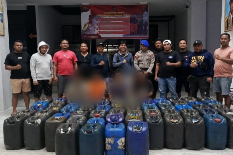 Polres Mabar menetapkan satu tersangka perdagangan ilegal BBM