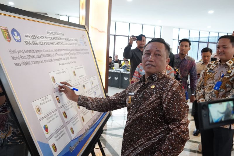 Cara daftar ulang SPMB Lampung 2025 online dan dokumen diperlukan