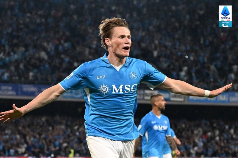 Napoli segel gelar juara Liga Italia usai tekuk Cagliari 2-0