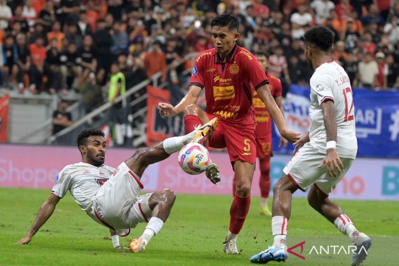 Persija Jakarta ditahan imbang tanpa gol Malut United FC