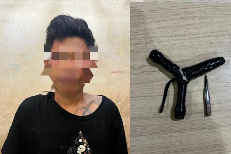 kepergok-mencuri-sepeda-motor-pria-di-jakpus-ditangkap-polisi
