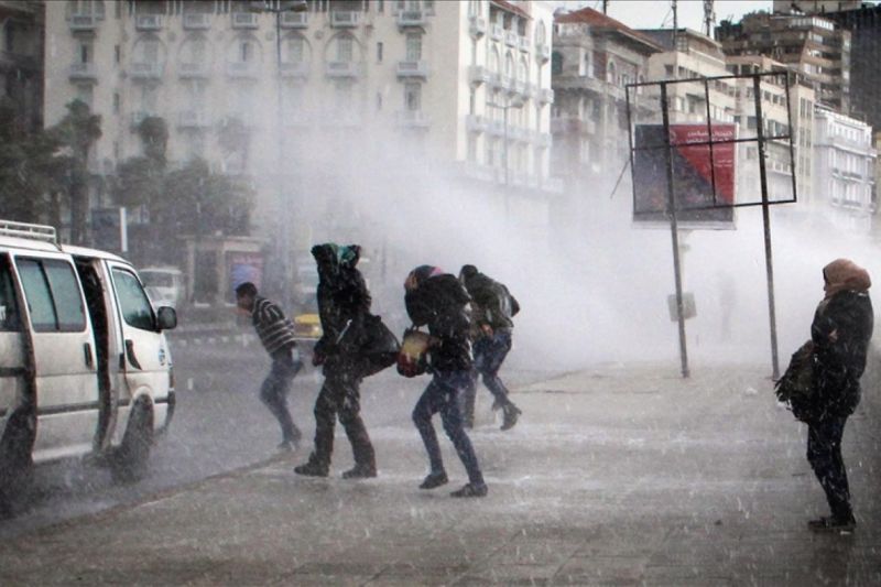 Badai hebat terjang Alexandria, Mesir umumkan status darurat