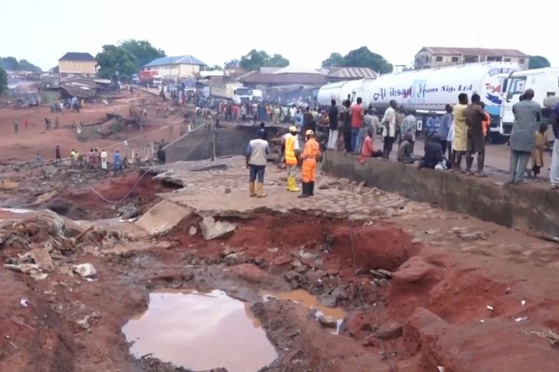 Jumlah korban tewas akibat banjir Nigeria meningkat menjadi 100 lebih