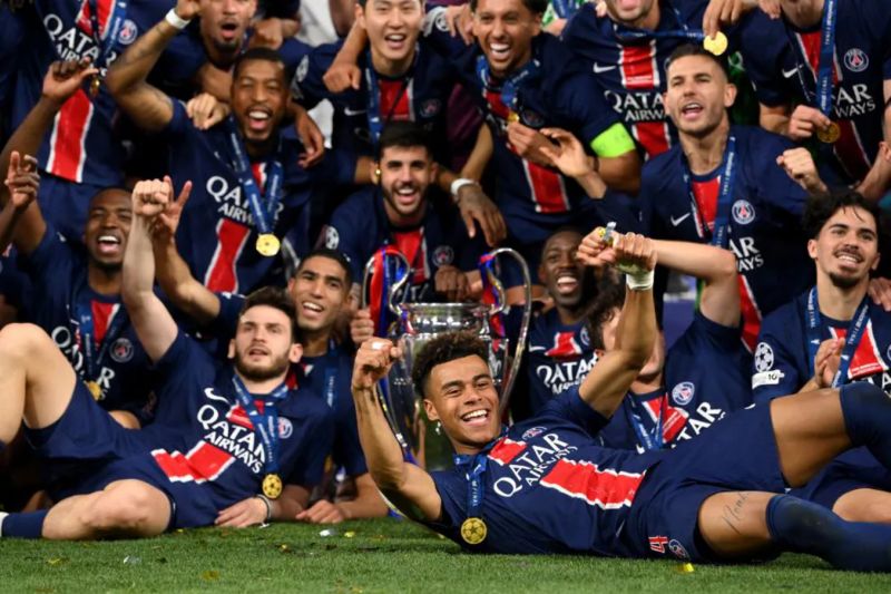 PSG juara Liga Champions 2024-2025 seusai hajar Inter Milan 5-0