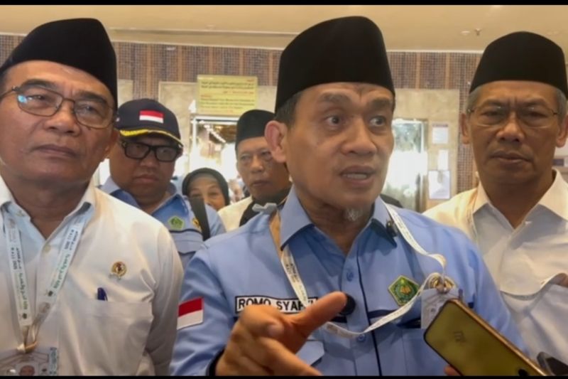 Wamenag sapa jamaah dan ajak jaga semangat jelang puncak haji