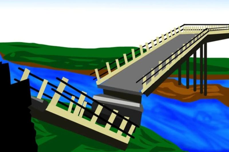 Jembatan runtuh di Rusia sebabkan 7 orang tewas dan 69 orang terluka