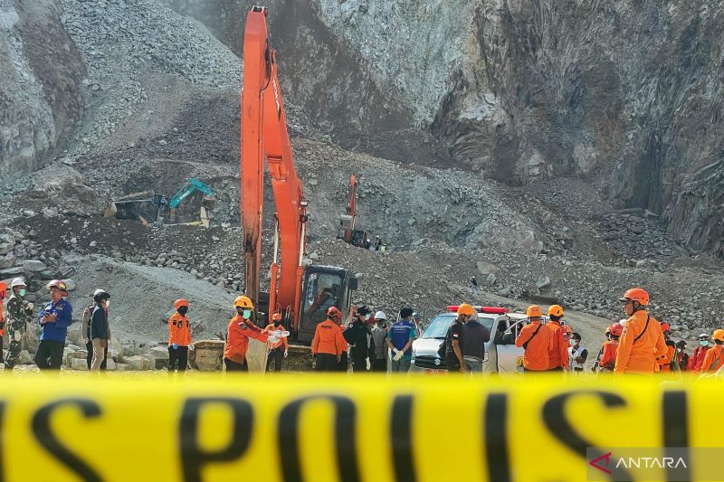 Polisi kembangkan penyelidikan kasus longsor di tambang Gunung Kuda
