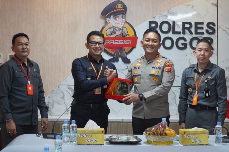 Polres Bogor terima peserta kuliah kerja profesi Sespimmen Polri