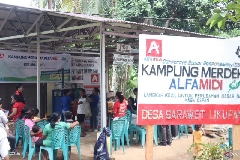 Retail modern-BSI Likupang edukasi warga kelola sampah jadi uang