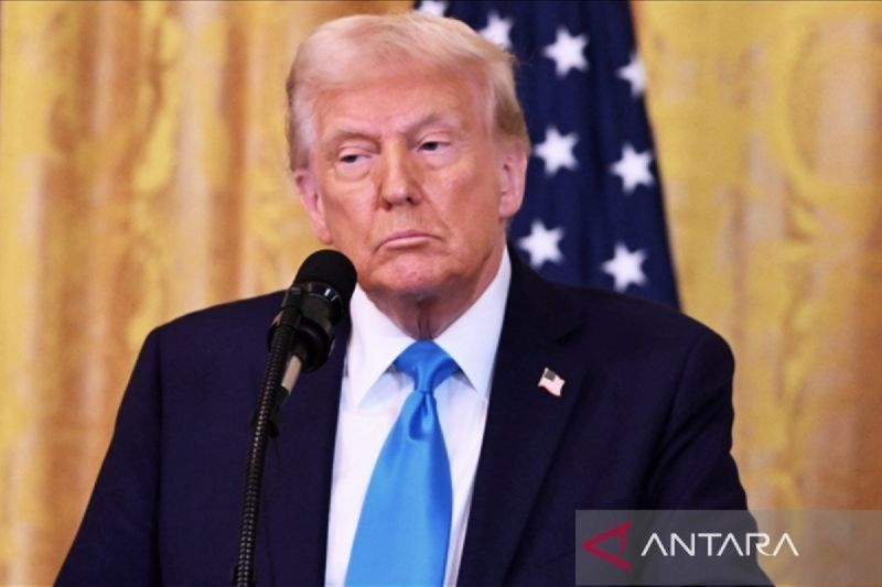 Trump tegaskan AS tak terlibat, tetapi siap serang Iran