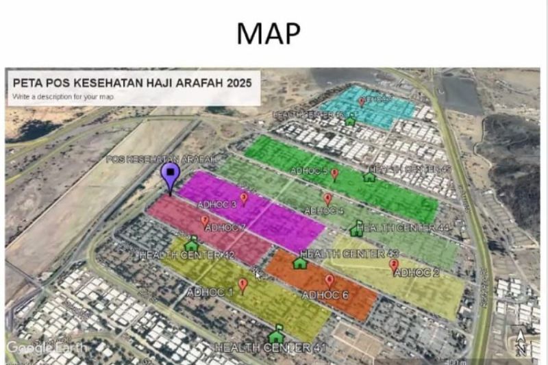 Persiapan puncak haji, Pemerintah kerahkan 1.044 nakes untuk Armuzna