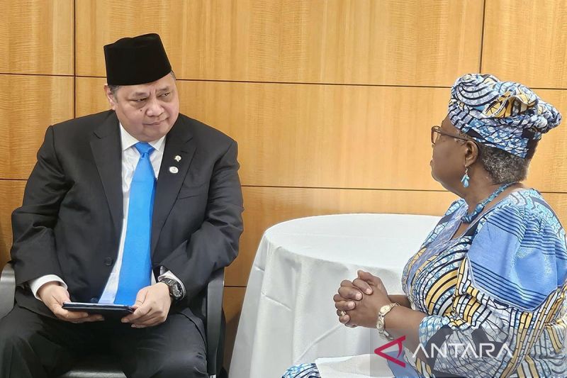 Temui WTO, Airlangga tegaskan komitmen pada perdagangan multilateral