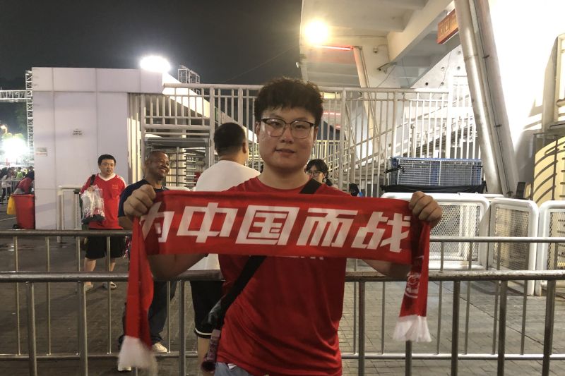 Suporter China tak yakin negaranya menang lawan Indonesia