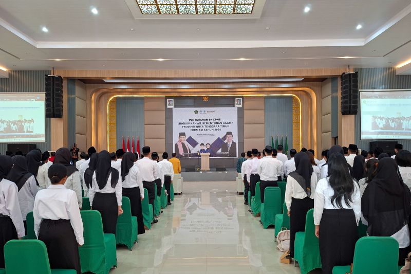 Kemenag NTT tekankan pentingnya integritas kepada 256 CPNS
