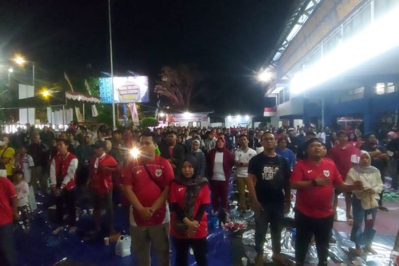 BKKBN Jatim gencarkan sosialisasi GATI lewat nobar Timnas