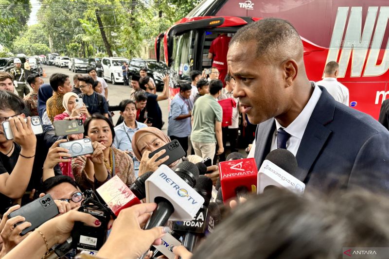 Kluivert dipesani Prabowo agar bermain dengan hati saat lawan Jepang