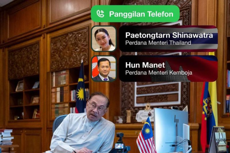 PM Malaysia imbau Thailand, Kamboja tahan diri atas insiden perbatasan