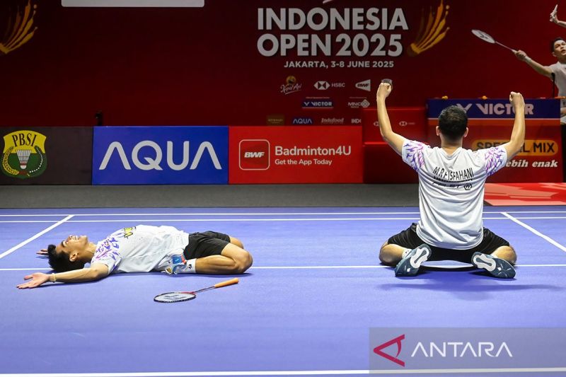Sabar/Reza tuntaskan dendam untuk capai final Indonesia Open 2025