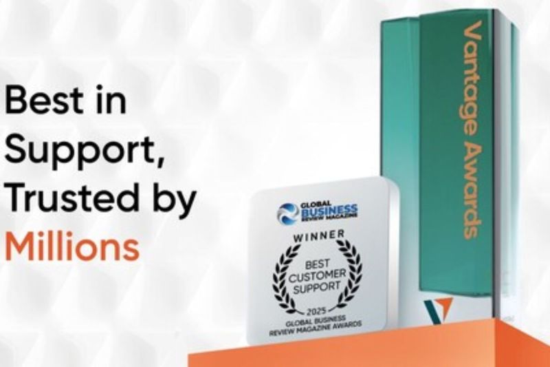 Vantage Raih Penghargaan Kategori "Best Customer Support" di Global Business Review Magazine Awards 2025