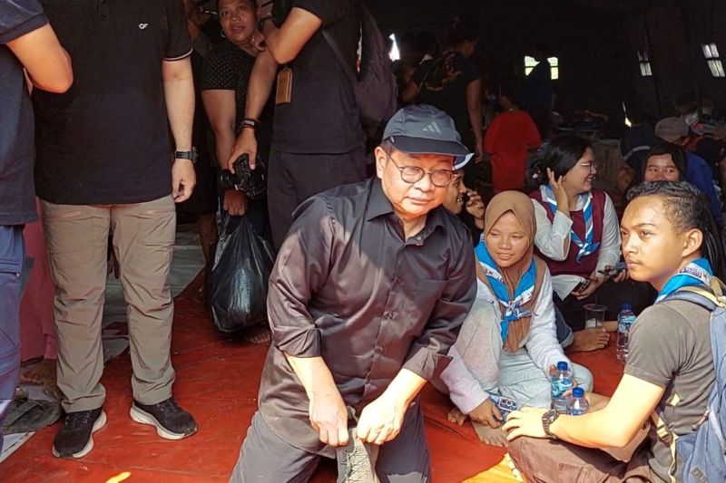 Pramono serap keluhan korban kebakaran di Kapuk Muara